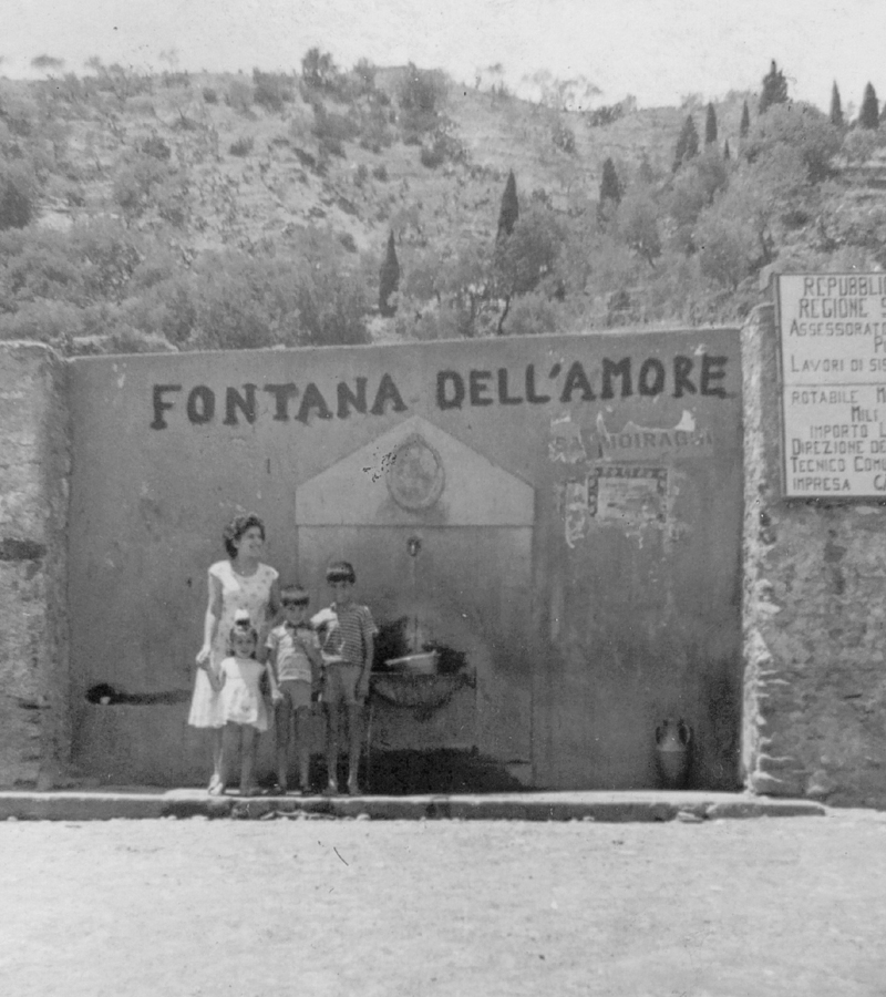 La famosa Fontana dell'amore